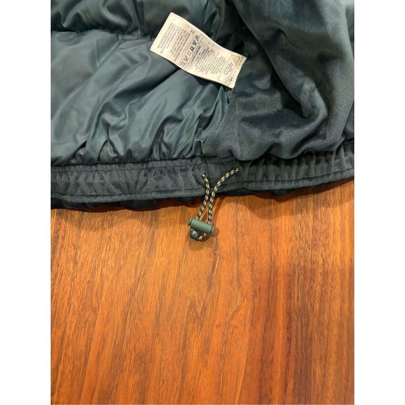 Adidas Women's Dark Green Velvet Down Full Zip Puffer Jacket Size Small NWT - Picture 10 of 14